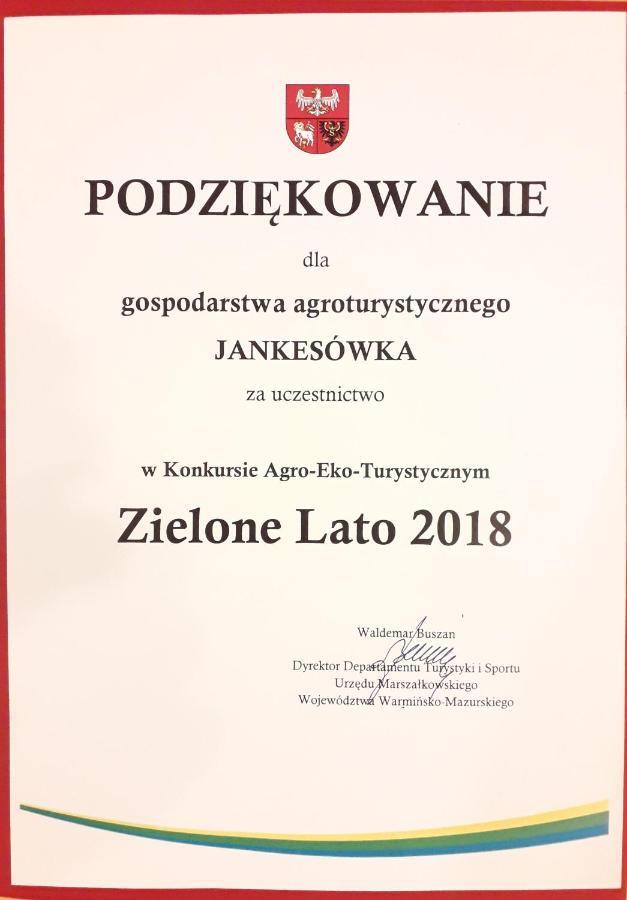 Gospodarstwo Agroturystyczne Rowerowa Przystan "Jankesowka" Lidzbark Warminski Exterior photo